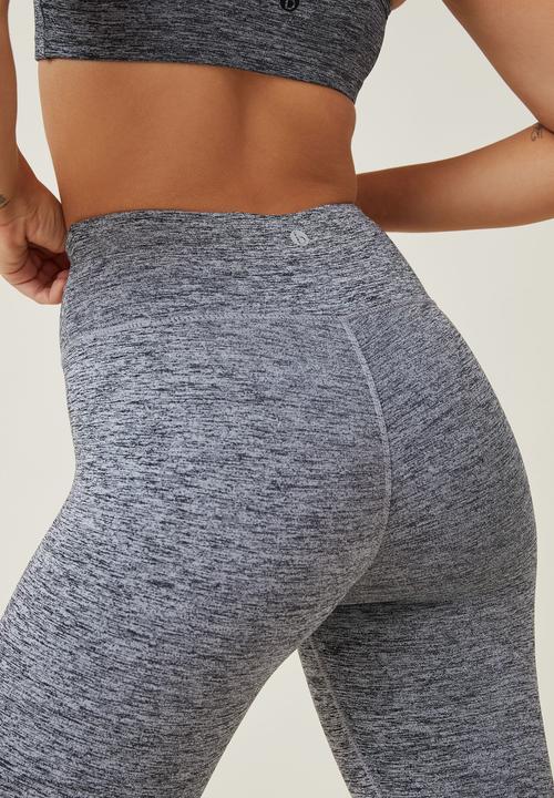 Cotton On - Active Core 7/8 Tight - salt pepper