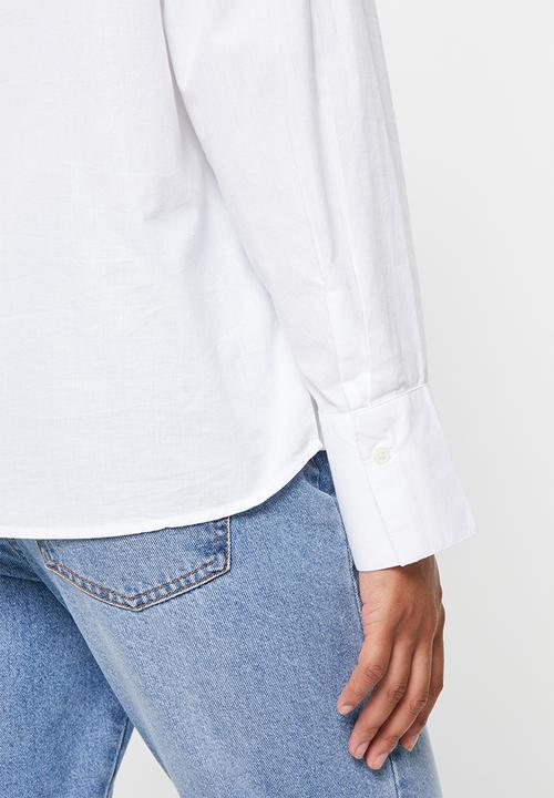 H&M - Cotton shirt - white