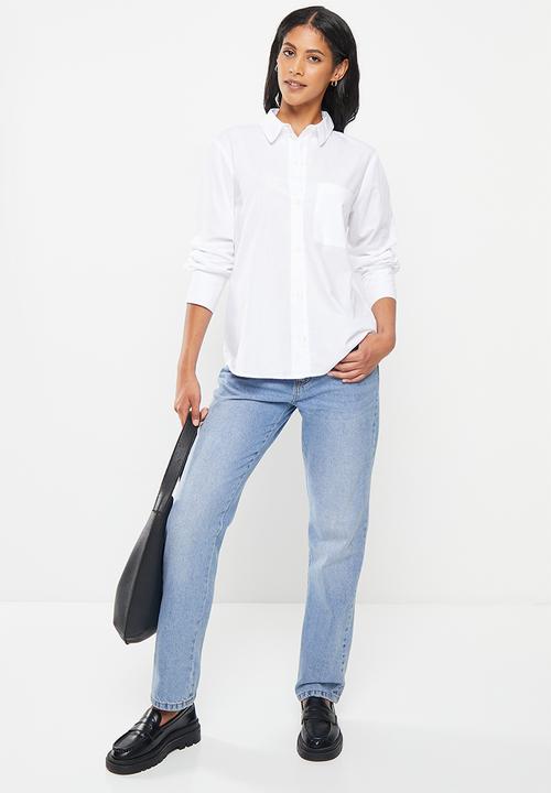 H&M - Cotton shirt - white