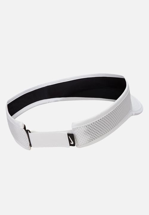 Nike - U nk df aro fthrlt visor - white/black