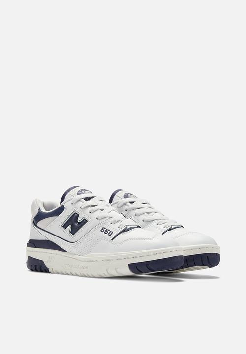 New Balance  - 550 - courtside - white/dark mercury