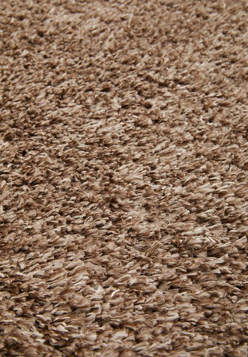 Fotakis - Plain gipsy shaggy rug -  brown