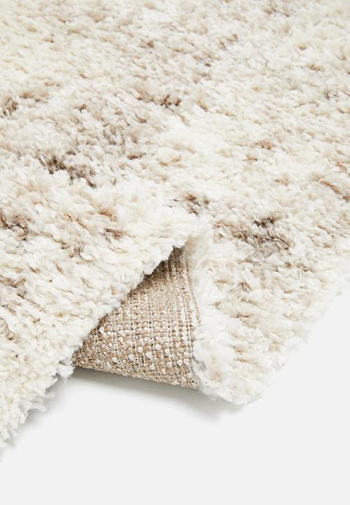 Fotakis - Abstract gipsy shaggy rug - grey