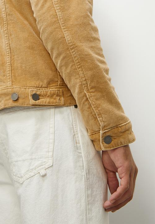 Superbalist - Tibet lined corduroy trucker - tan
