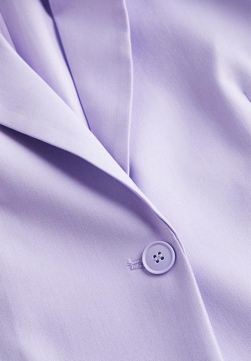 H&M - Single-breasted blazer - light purple