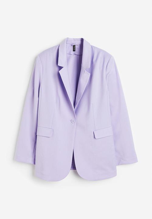 H&M - Single-breasted blazer - light purple