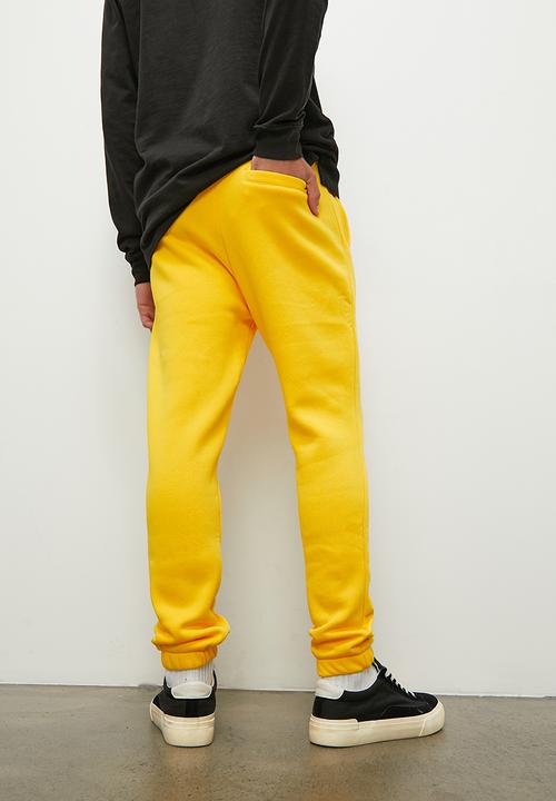 Superbalist - Fashion rubber print sweat pant - yellow