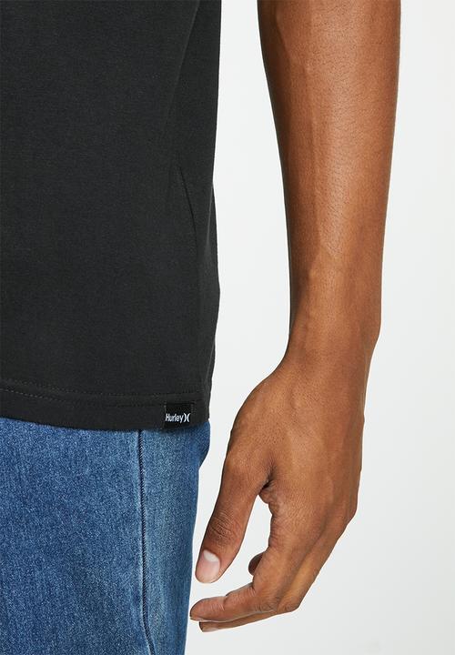 Hurley - Evd wsh one & only core t-shirt - black/white 