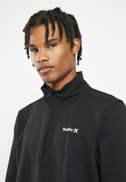 Hurley - One & only track fleece - black