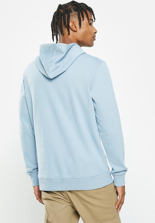Hurley - Squared up pullover fleece - sea ice/black