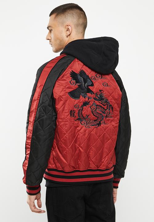 Superdry. - Vintage suikajan bomber - expedition red