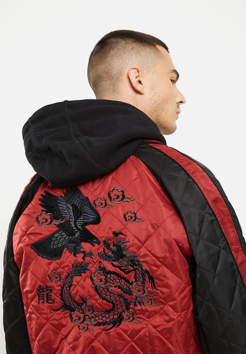 Superdry. - Vintage suikajan bomber - expedition red