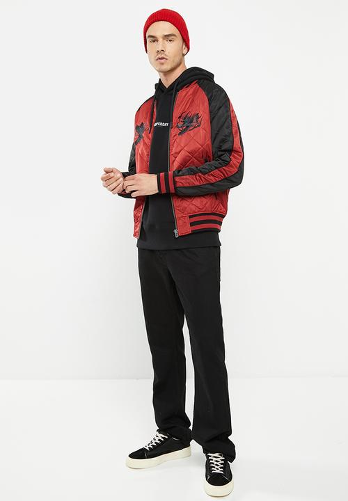 Superdry. - Vintage suikajan bomber - expedition red