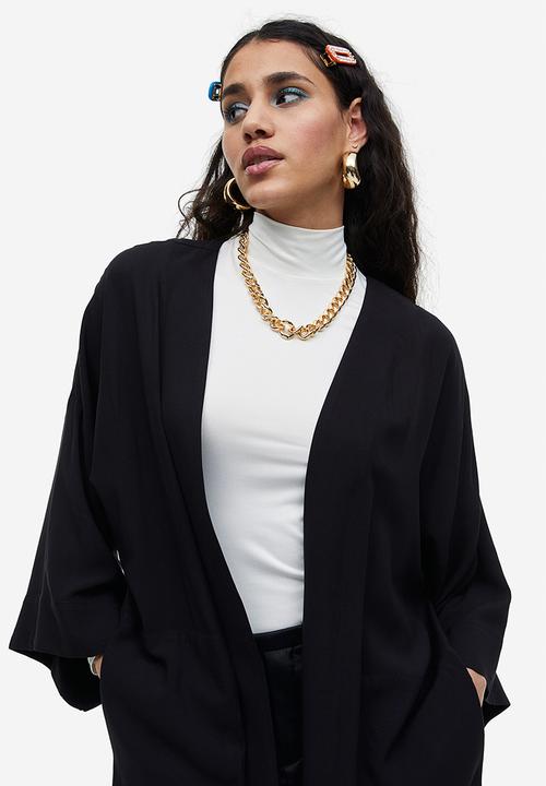 H&M - Oversized kaftan - black