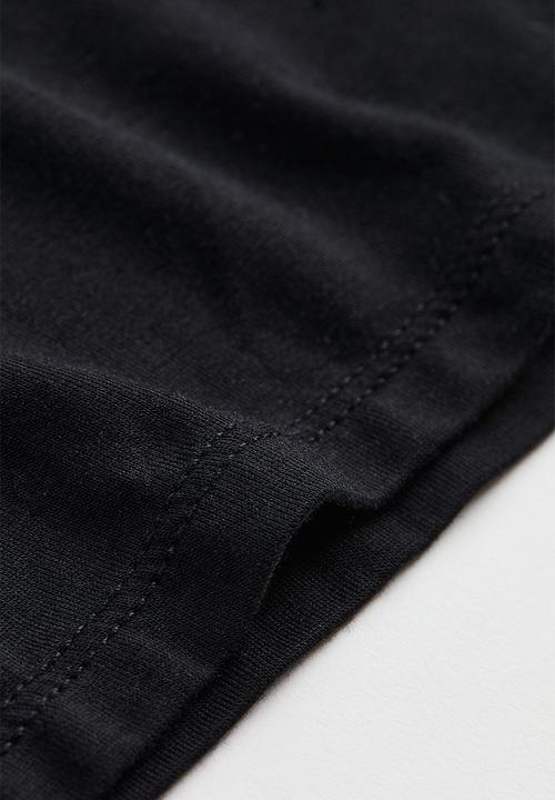H&M - Polo-neck top - black