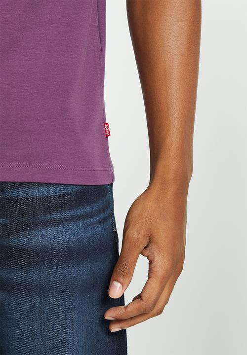 Levi’s® - Graphic crewneck tee bw color extension - purple