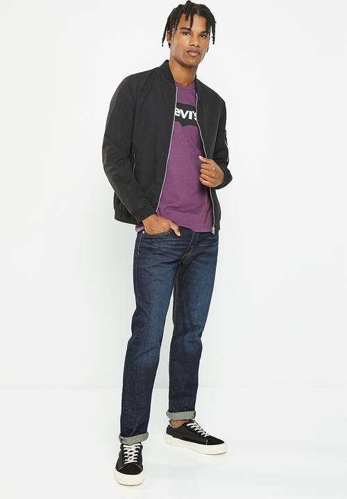 Levi’s® - Graphic crewneck tee bw color extension - purple