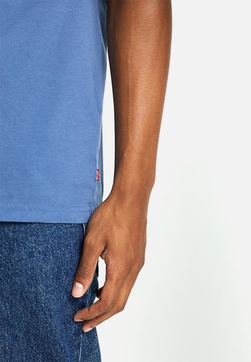 Levi’s® - Short sleeve relaxed fit tee bw stripe - true navy