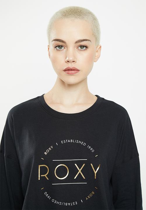 Roxy - Winter noon long sleeve tee - anthracite