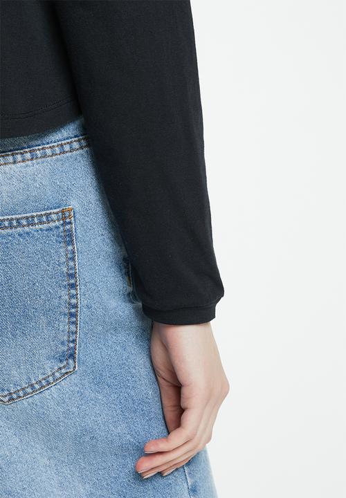 Roxy - Winter noon long sleeve tee - anthracite