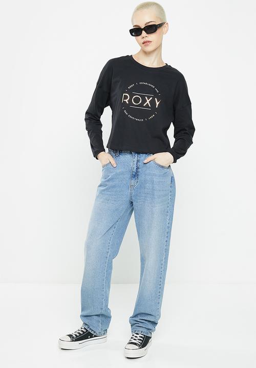 Roxy - Winter noon long sleeve tee - anthracite