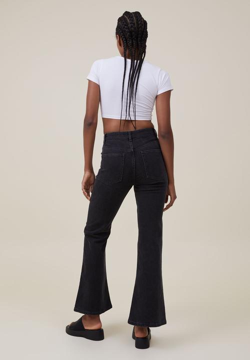 Cotton On - Original flare jean - graphite black