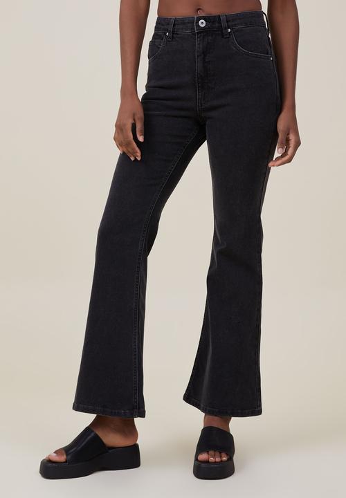 Cotton On - Original flare jean - graphite black