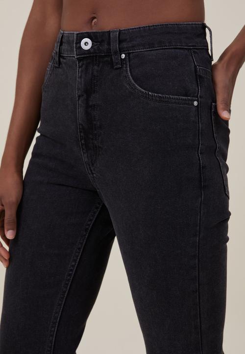 Cotton On - Original flare jean - graphite black