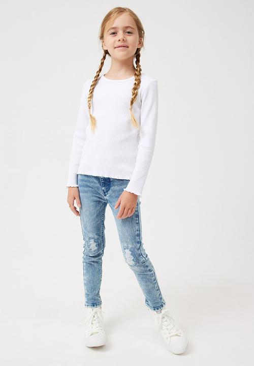 Cotton On - Jade crew - white