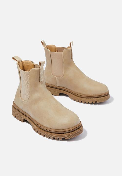 Cotton On - Pull on gusset boot - washed stoned