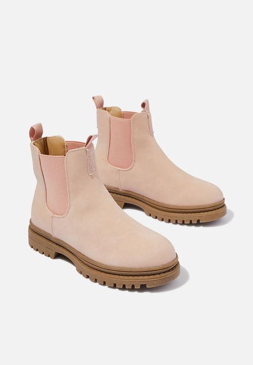 Cotton On - Pull on gusset boot - dusty pink