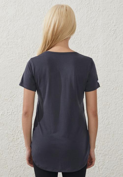 Cotton On - Gym T-shirt - element blue
