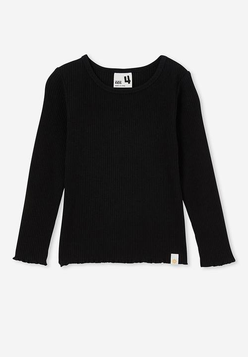 Cotton On - Jade crew - black