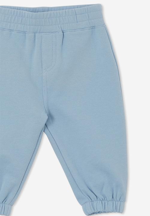 Cotton On - Felix trackpant - dusty blue