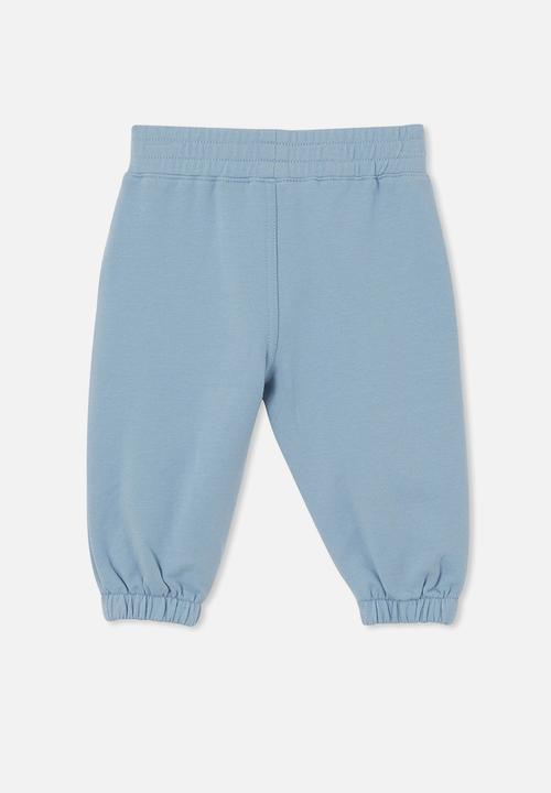 Cotton On - Felix trackpant - dusty blue