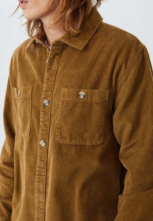 Cotton On - Heavy overshirt - tan cord