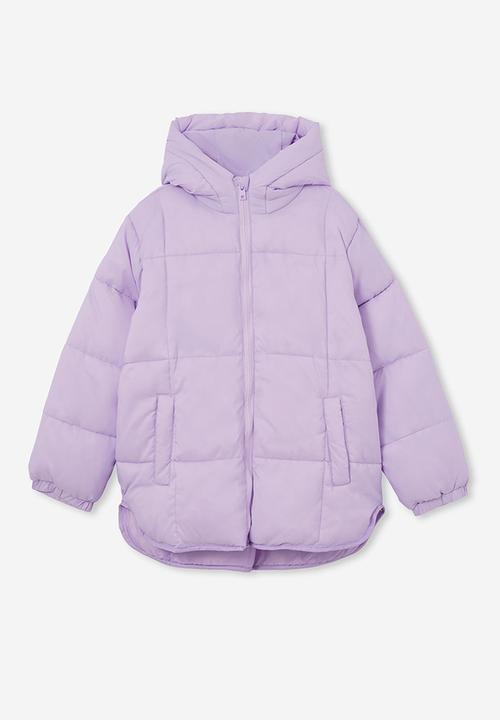 Cotton On - Alexis super puffer jacket - lilac drop