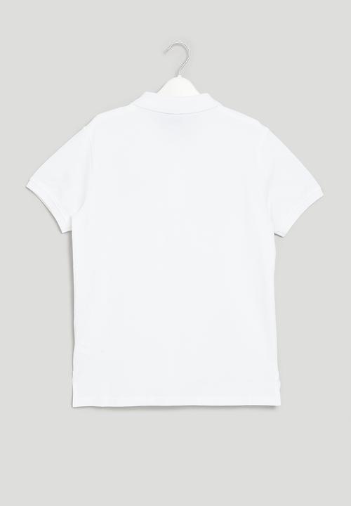 POLO - Girls nina short sleeve golfer - white