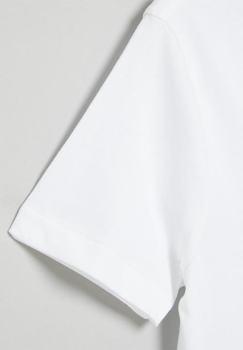 POLO - Boys rick short sleeve tee - white