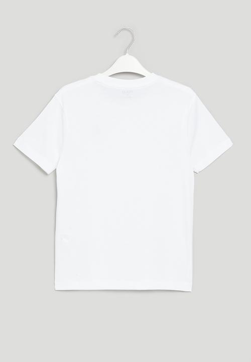 POLO - Boys rick short sleeve tee - white