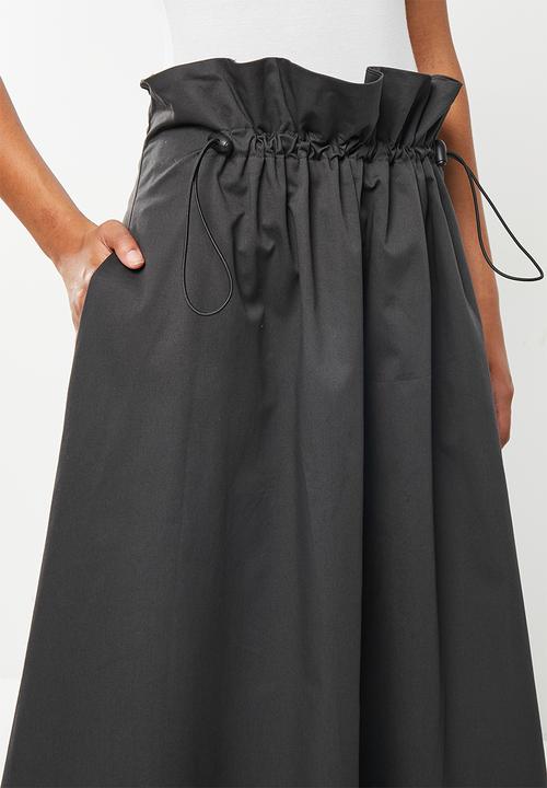 AMANDA LAIRD CHERRY - Aspen skirt - charcoal