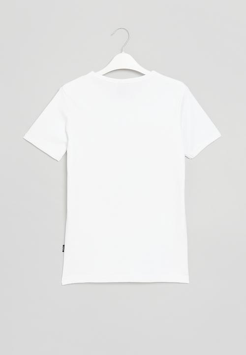 SOVIET - Boys muscle fit tee - white