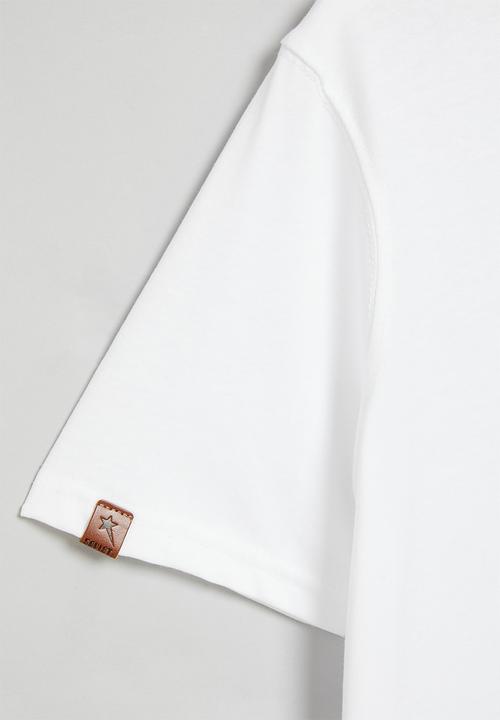 SOVIET - Boys short sleeve fashion tee - white