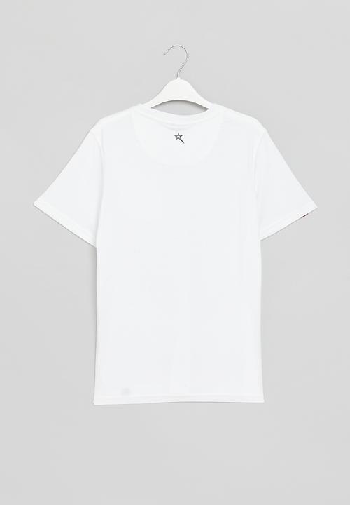 SOVIET - Boys short sleeve fashion tee - white