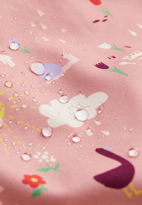 H&M - Water-resistant softshell jacket - dusty pink/patterned