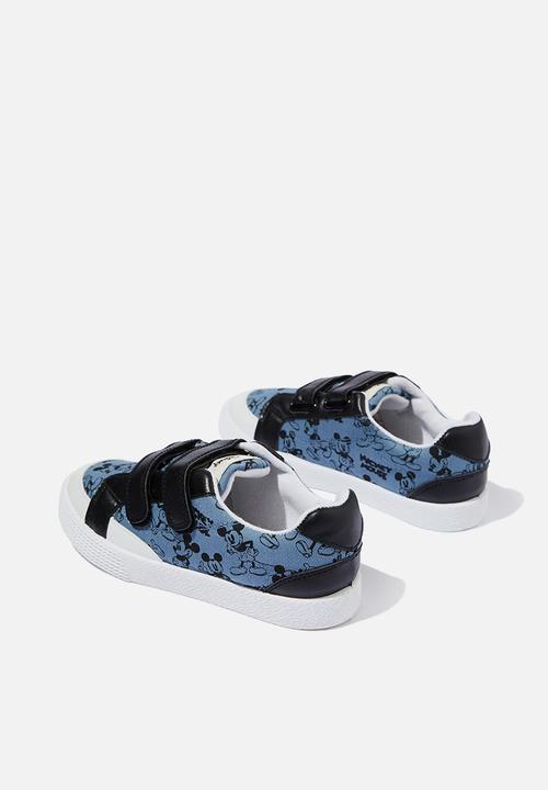 Cotton On - Licensed darcy double strap - lcn dis mickey mouse/denim repeat