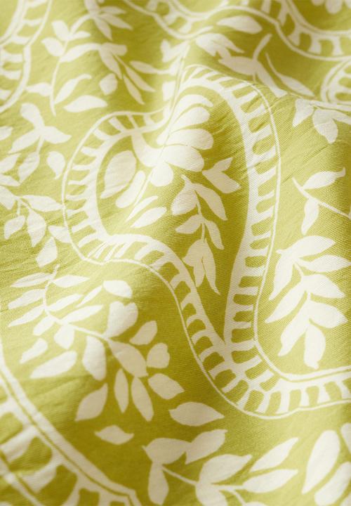 MANGO - Dress honey-h - light pastel green