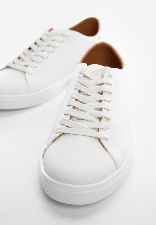 MANGO - Sport shoes metrolea - white