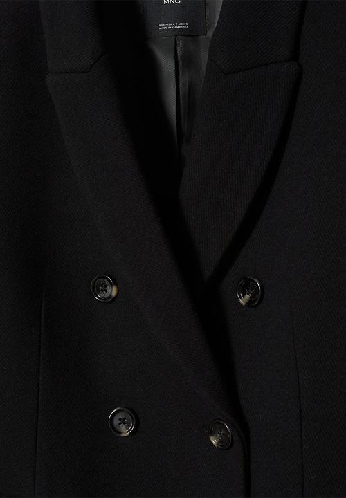 MANGO - Coat dali - black