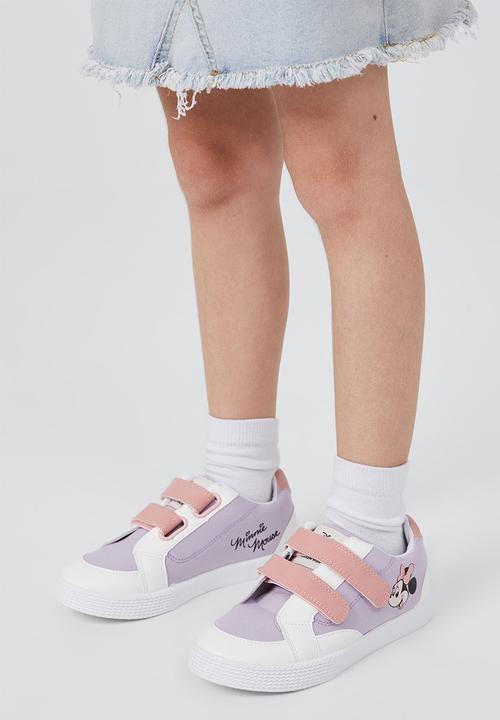 Cotton On - Licensed darcy double Strap - lcn dis minnie mouse/lilac drop